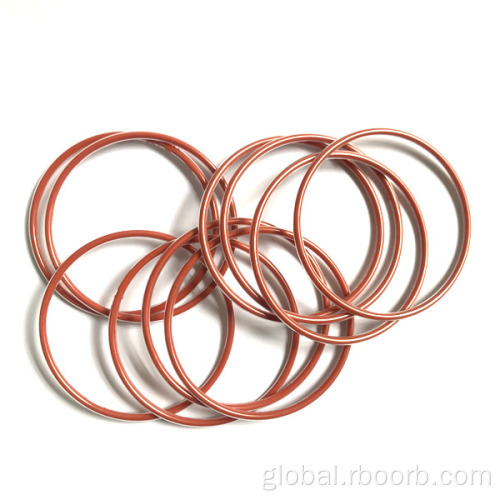 Silicone/VMQ Encapsulated O RING FEP Silicone O Ring/Silicone with PTFE Coating Supplier